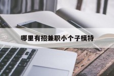 汕尾哪里有招兼职小个子模特(哪里有招兼职小个子模特的)