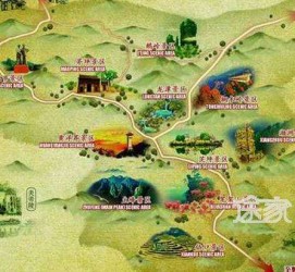 汕尾景点地图(长沙景点地图)